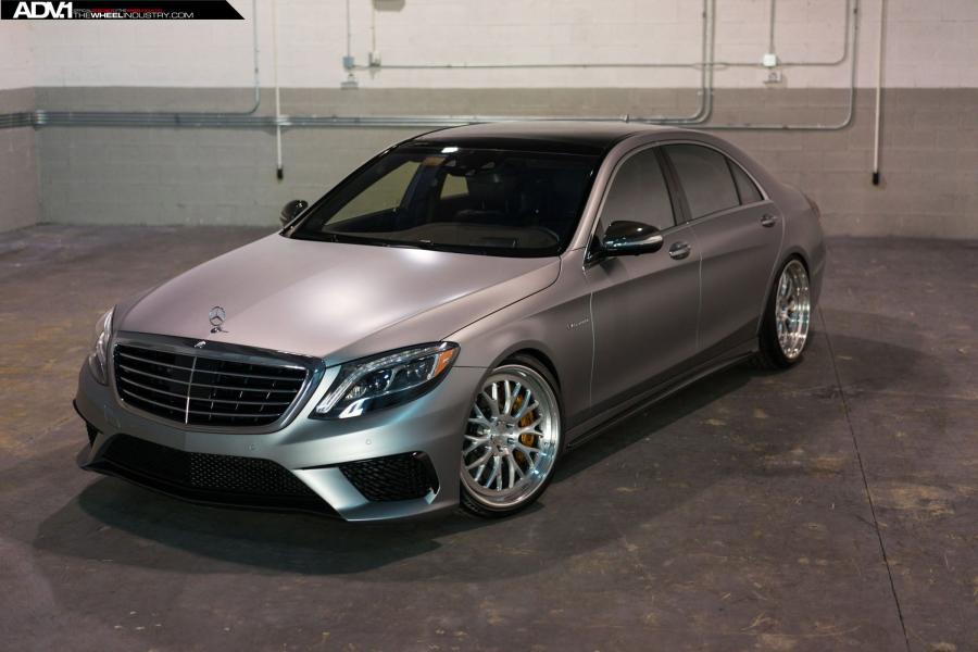  Mercedes-AMG S63 on ADV.1 Wheels (ADV10.0) 2015 года  (фото 4 из 27)